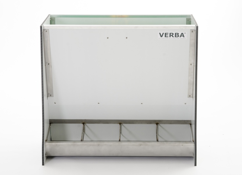 A00-1087KR SL473KR dry feed trough for piglets Feeding trough for weaned piglets, 4 compartments