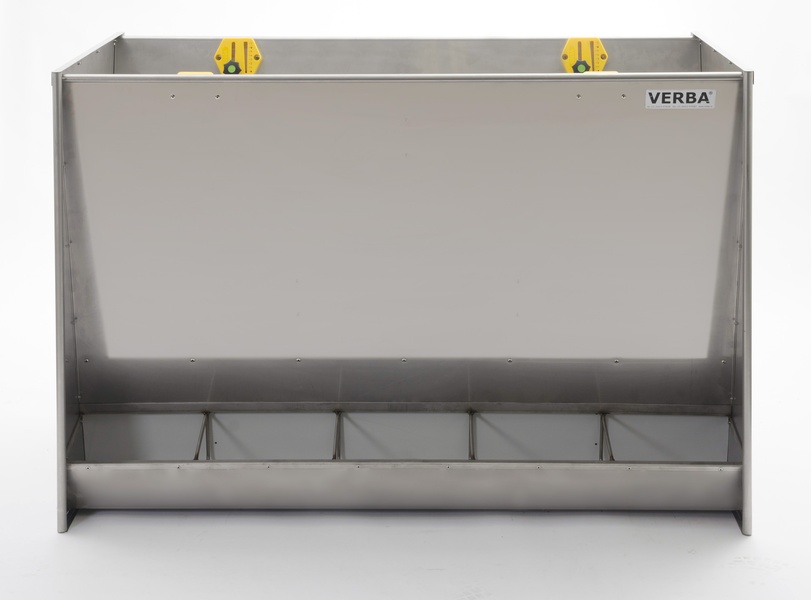 A00-1045 Stainless Steel SM5100 D Stainless Steel dry food bowl Stainless steel double dry feed trough for fattening pigs
