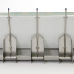 Drowaco 473 piglet feeder with drinking and feeding area