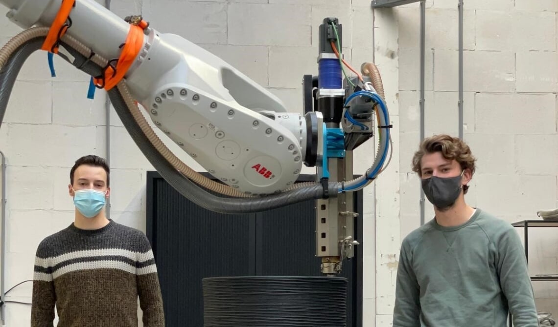 3D printing with PE regranulate