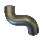 Stainless steel S-bend, 1/2"